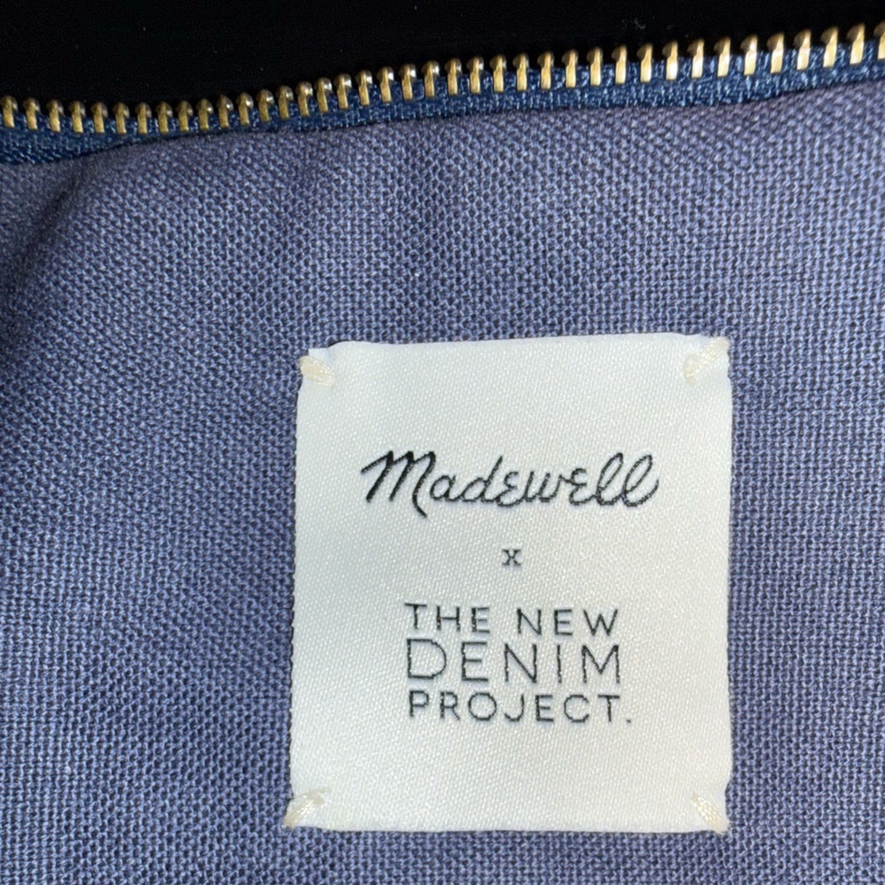 Madewell Denim Patchwork Pouch - image 5